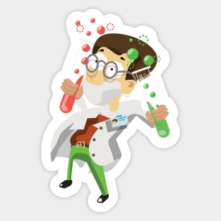 Scientist Sticker